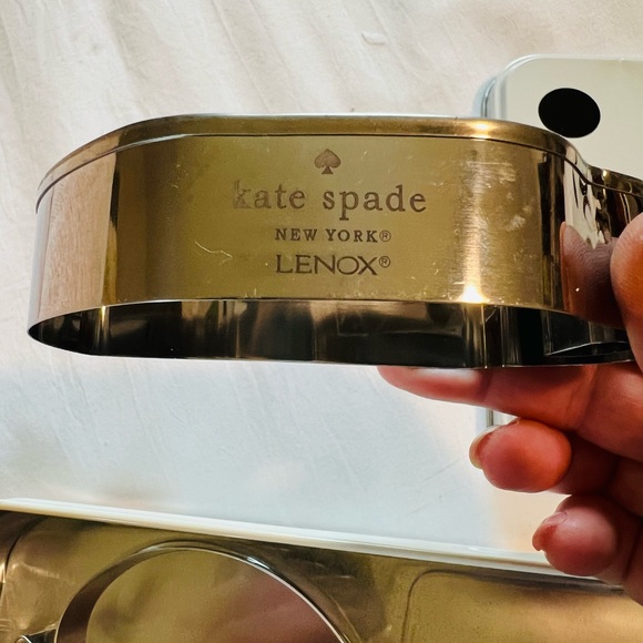 Kate Spade All in Good Taste Deco Dot cookie cutter set and polka dot tin - Picture 8 of 13